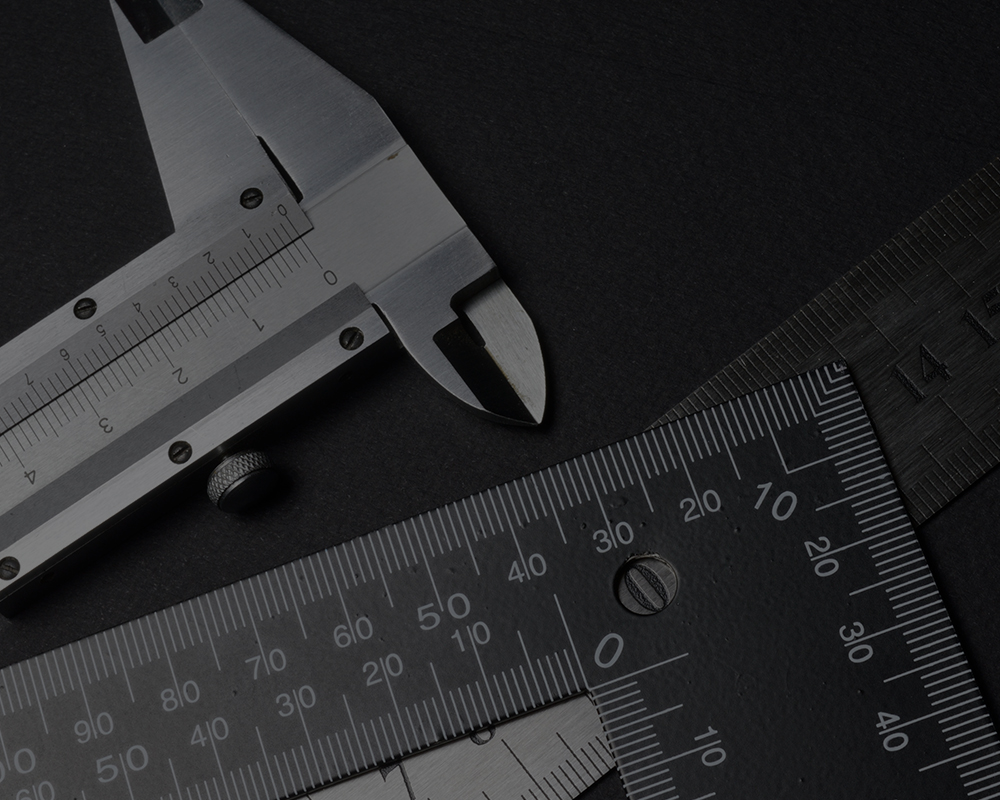 Quality control with caliper gauges